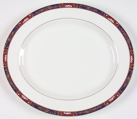 Prince Regent 13" Oval Serving Platter