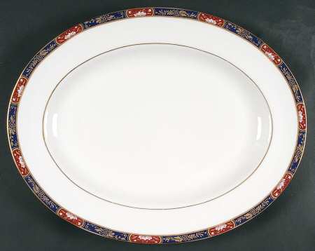 Prince Regent 15" Oval Serving Platter