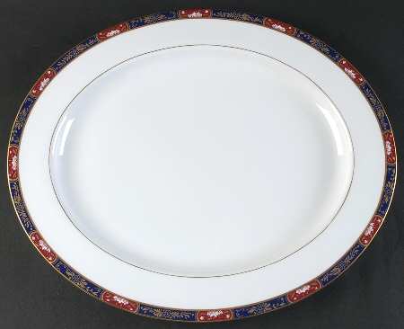 Prince Regent 15" Oval Serving Platter