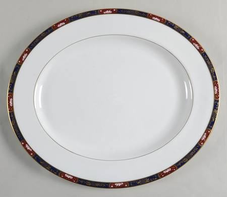 Prince Regent 17" Oval Serving Platter
