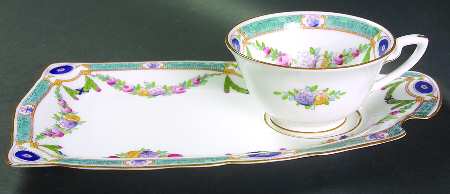 Puritan Snack Plate & Cup Set