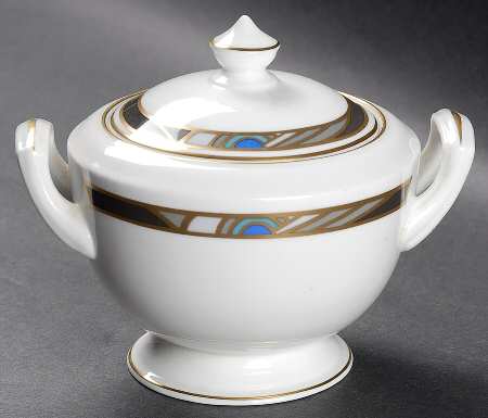 Raffles Sugar Bowl & Lid