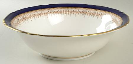 Regency Blue 9" Round Vegetable Bowl