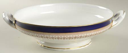 Regency Blue Round Vegetable No Lid