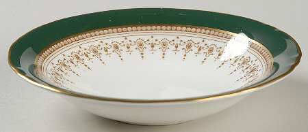 Regency Green and Brown (Newer) Fruit/Dessert (Sauce) Bowl