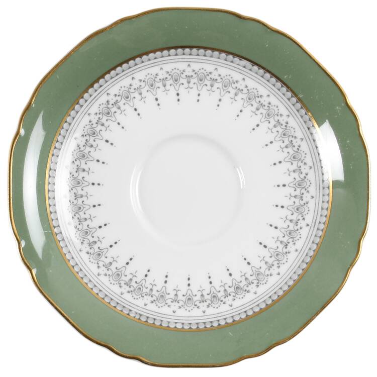 Regency Green and Gray (Newer) Saucer