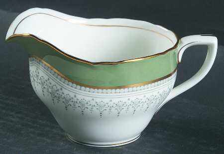 Regency Green and Gray (Newer) Creamer