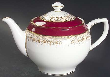 Regency Ruby Teapot & Lid
