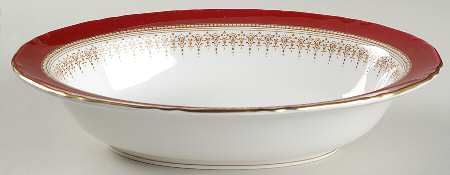 Regency Ruby 10" Oval Vegetable Bowl