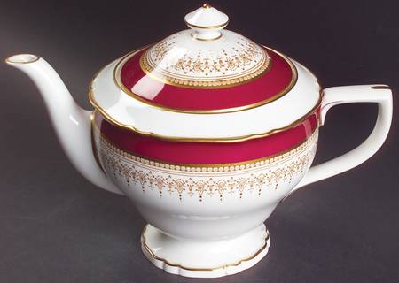 Regency Ruby Teapot & Lid
