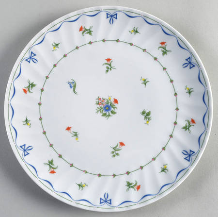 Ribbons & Bows Cake Plate