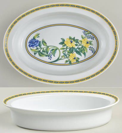 Rio 11" Oval Vegetable Bowl