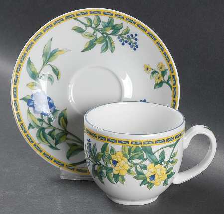Rio Flat Cup & Saucer Set