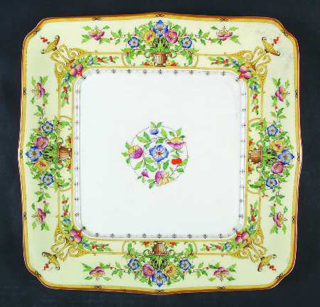 Riviera 9" Square Cake Plate