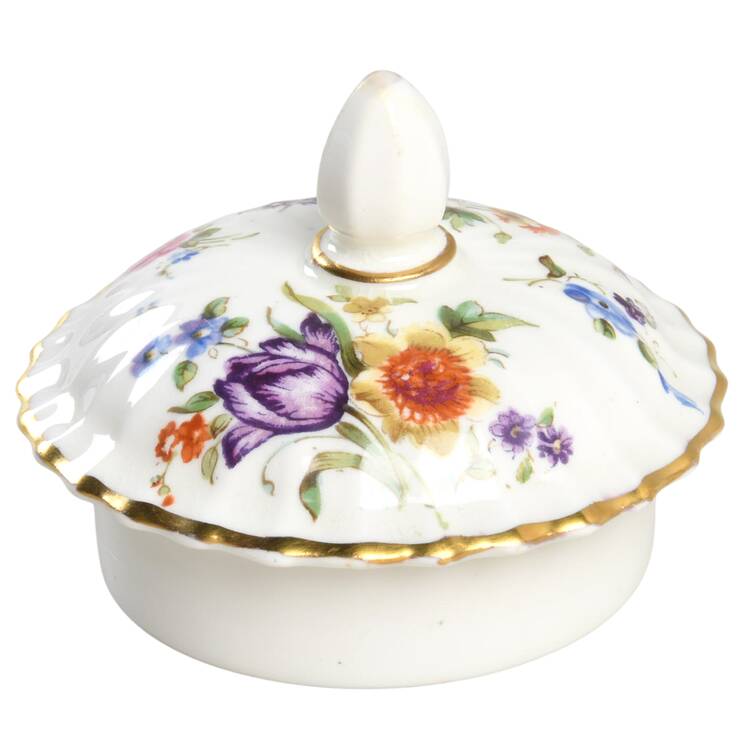 Roanoke Cream Lid for Teapot