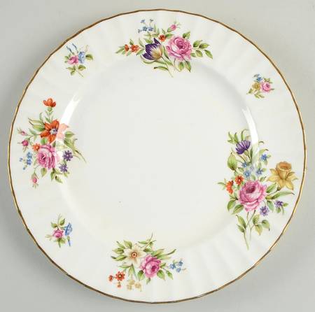 Roanoke Cream Luncheon Plate