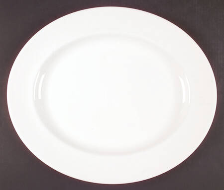 Royal Blanc 17" Oval Serving Platter