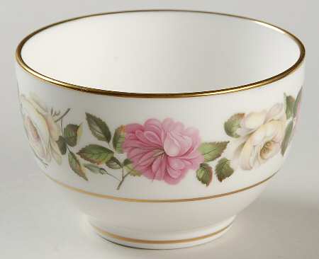 Royal Garden (Solid Inner Rings) Open Sugar Bowl