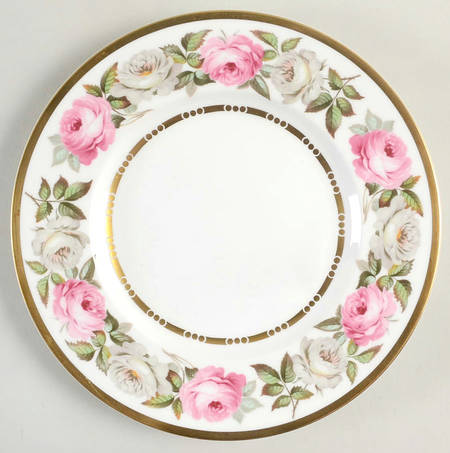 Royal Garden (Dotted Inner Ring) Salad Plate