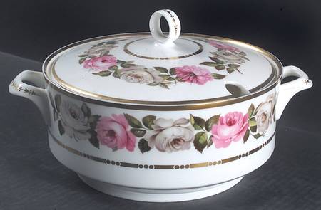 Royal Garden (Dotted Inner Ring) Tureen &  Lid