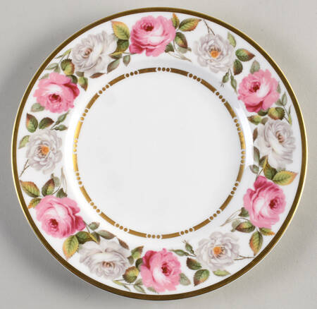 Royal Garden (Dotted Inner Ring) Dessert/Pie Plate