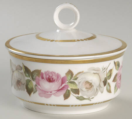 Royal Garden (Dotted Inner Ring) Sugar Bowl & Lid