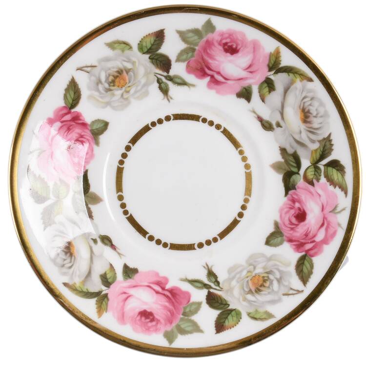 Royal Garden (Dotted Inner Ring) Saucer for Demitasse Cup