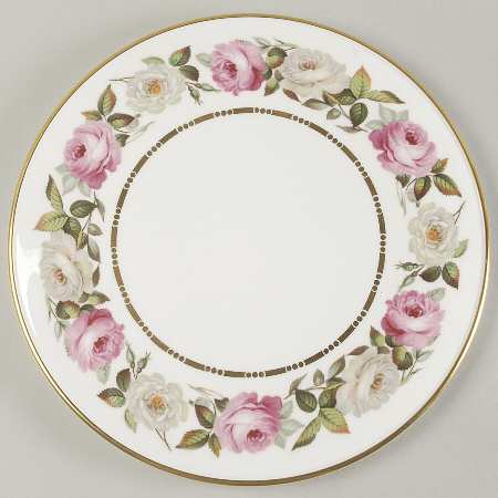 Royal Garden (Dotted Inner Ring) Cake Plate