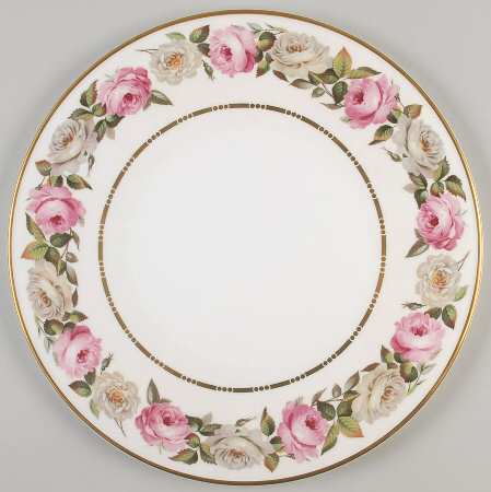 Royal Garden (Dotted Inner Ring) Cake Plate