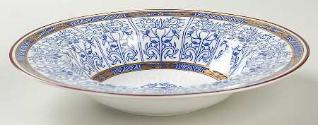 Royal Lily (Smooth) Rim Soup Bowl