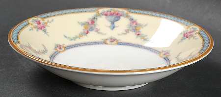 Rosemary Sky Blue Cream Fruit/Dessert (Sauce) Bowl