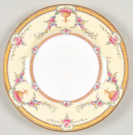 Rosemary Yellow Cream Bread & Butter Plate