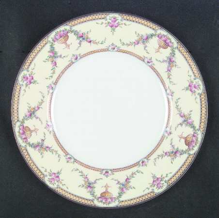 Rosemary Yellow Cream Dinner Plate