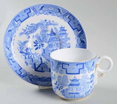 7389 Flat Cup & Saucer Set