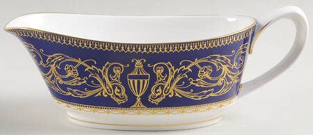 Sandringham Cobalt Blue Gravy Boat