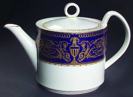 Sandringham Cobalt Blue Teapot & Lid
