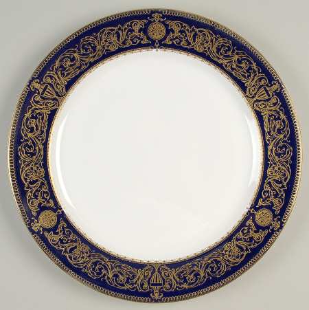 Sandringham Cobalt Blue 12" Chop Plate (Round Platter)