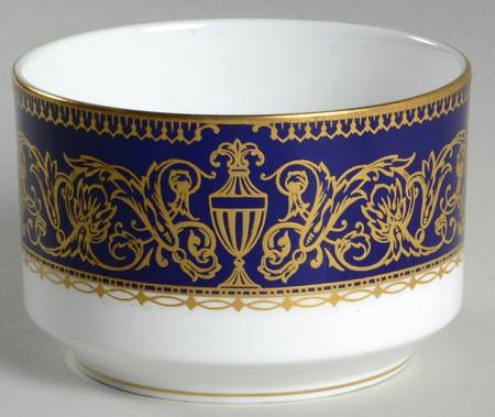 Sandringham Cobalt Blue Open Sugar Bowl