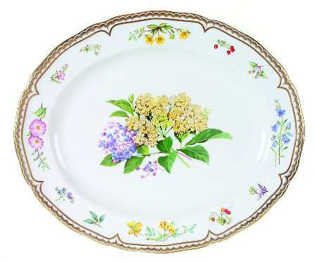 Sandringham 15" Oval Serving Platter