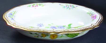 Sandringham 10" Oval Vegetable Bowl