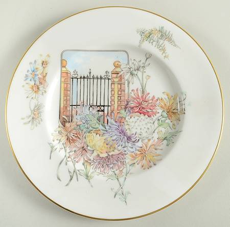 Secret Garden Salad Plate