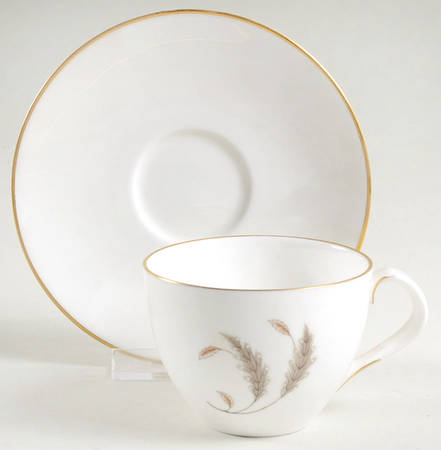 September Flat Demitasse Cup & Saucer Set