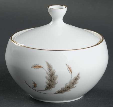 September Sugar Bowl & Lid
