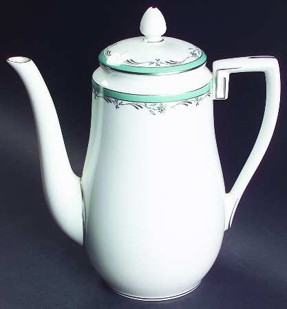 Sea Rose Coffee Pot & Lid