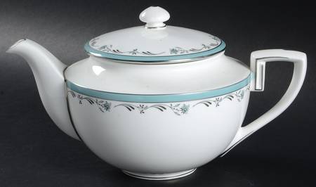 Sea Rose Teapot & Lid