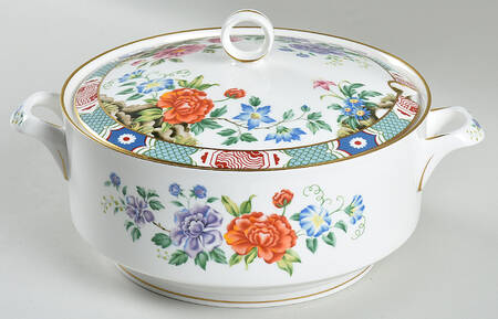 Shantung Tureen &  Lid