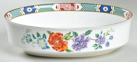 Shantung 8" Oval Vegetable Bowl