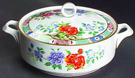 Shantung Round Covered Vegetable