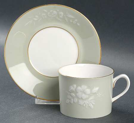 Sheraton Flat Cup & Saucer Set