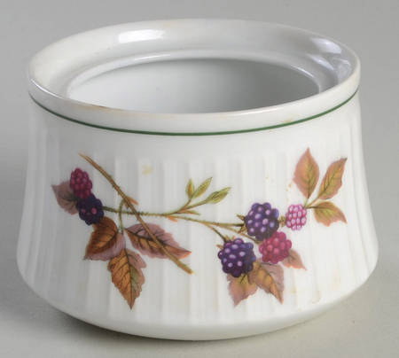 Shelton Orchard (Green Verge) Sugar Bowl No Lid